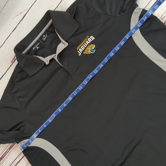 Jacksonville Jaguars polo shirt, Football,  Antigua, men's XL - Picture 4 of 8